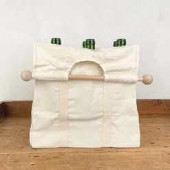 Sac porte-bouteilles toile coton