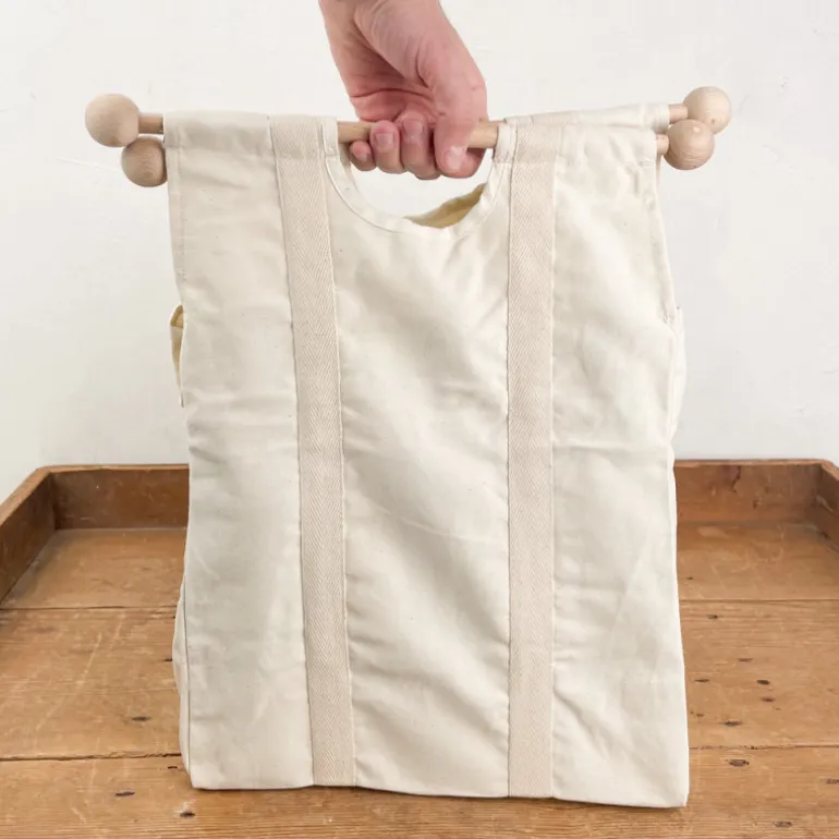 Sac porte-bouteilles toile coton