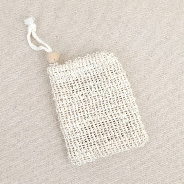 Sac à savon en sisal