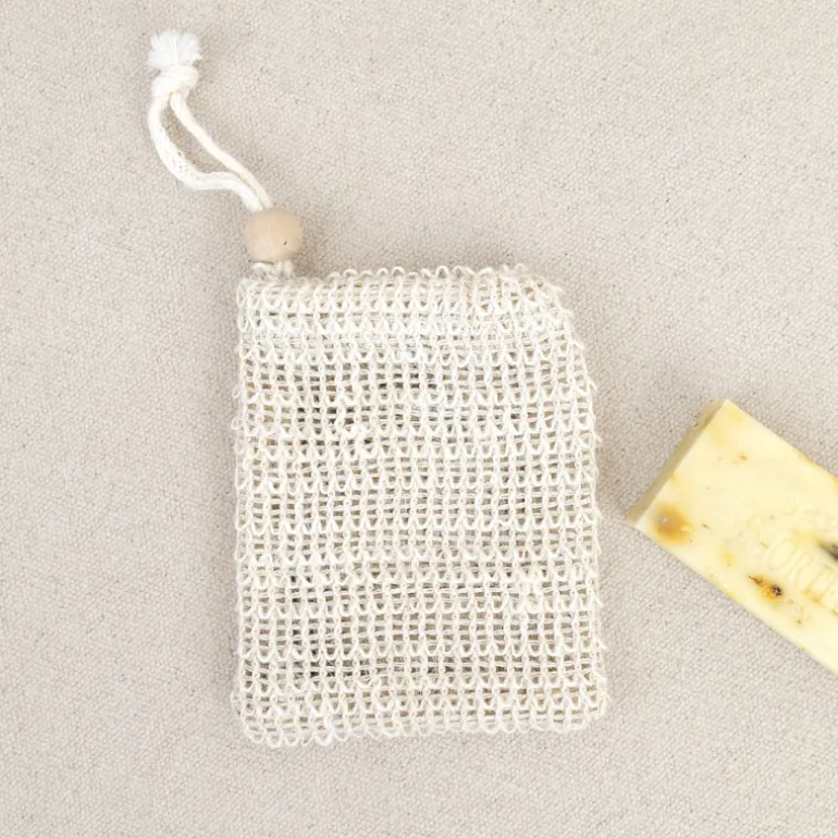 Sac à savon en sisal