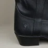 Santiags La Botte gardiane cuir naturel noires