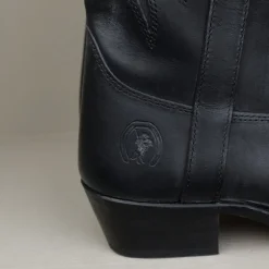 Santiags La Botte gardiane cuir naturel noires