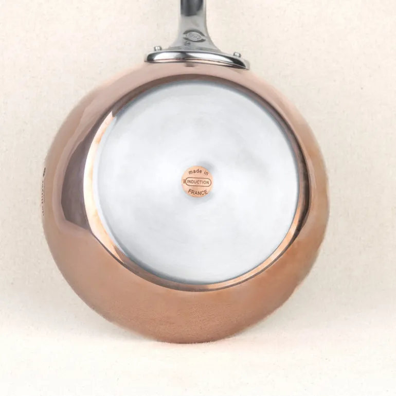 Sauteuse bombée cuivre prima matera induction ø 24cm