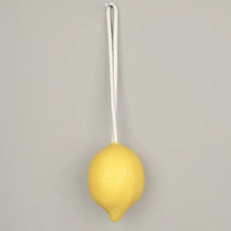 Savon citron jaune à corde