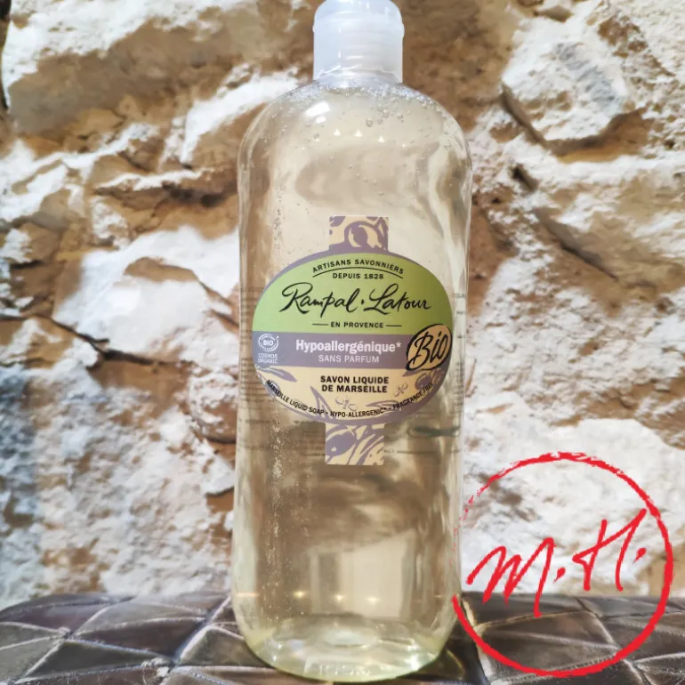 Savon liquide de Marseille hypoallergénique