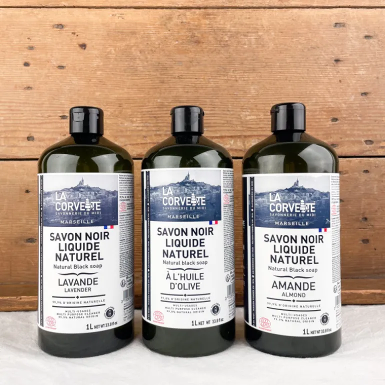 Savon noir liquide parfumé 1L