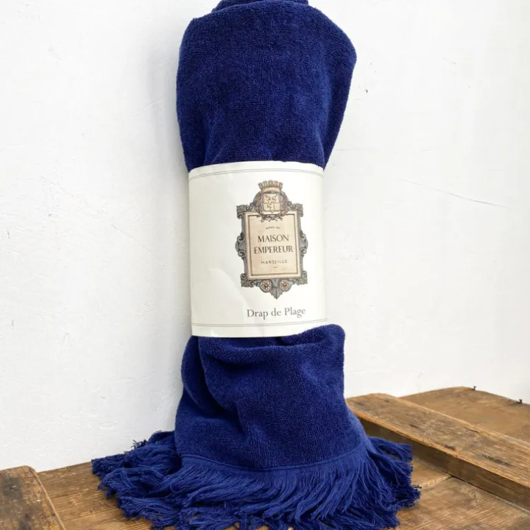 Serviette de plage blason Maison Empereur