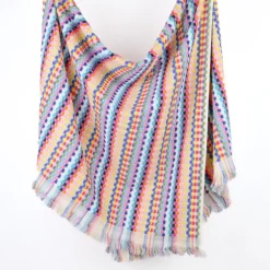 Serviette de plage multicolore