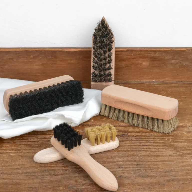 Set de 5 brosses à cirage