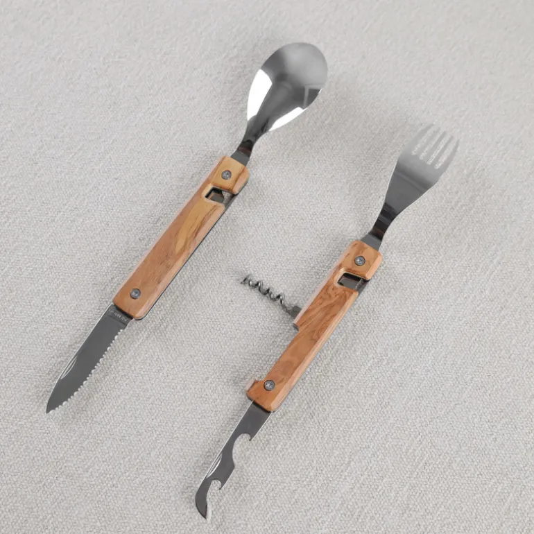 Set de couverts nomades pliants