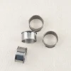Set de 4 ronds de serviettes en inox