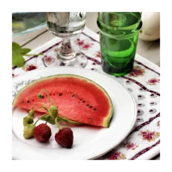Set de table Fleur d'Arles blanc Souleiado