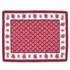 Set de table Fleur d'Arles rouge Souleiado