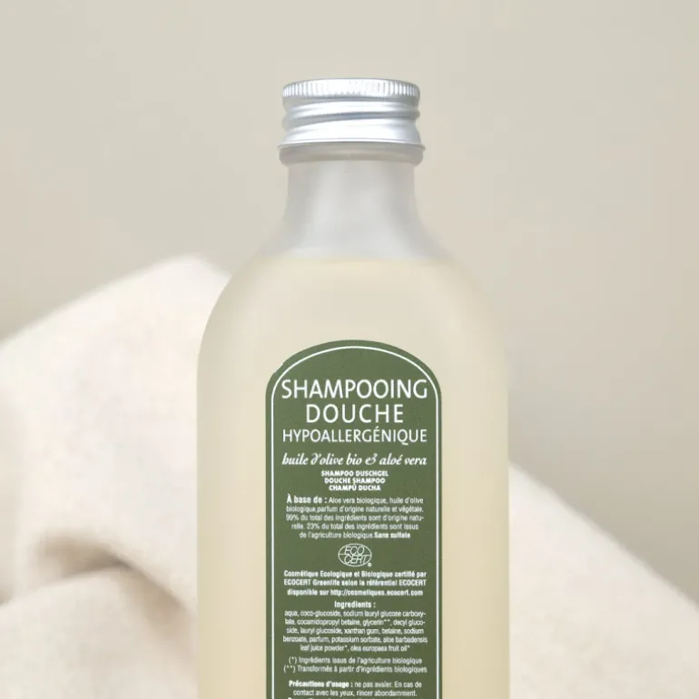 Shampoing douche bio Aloe vera 230ml