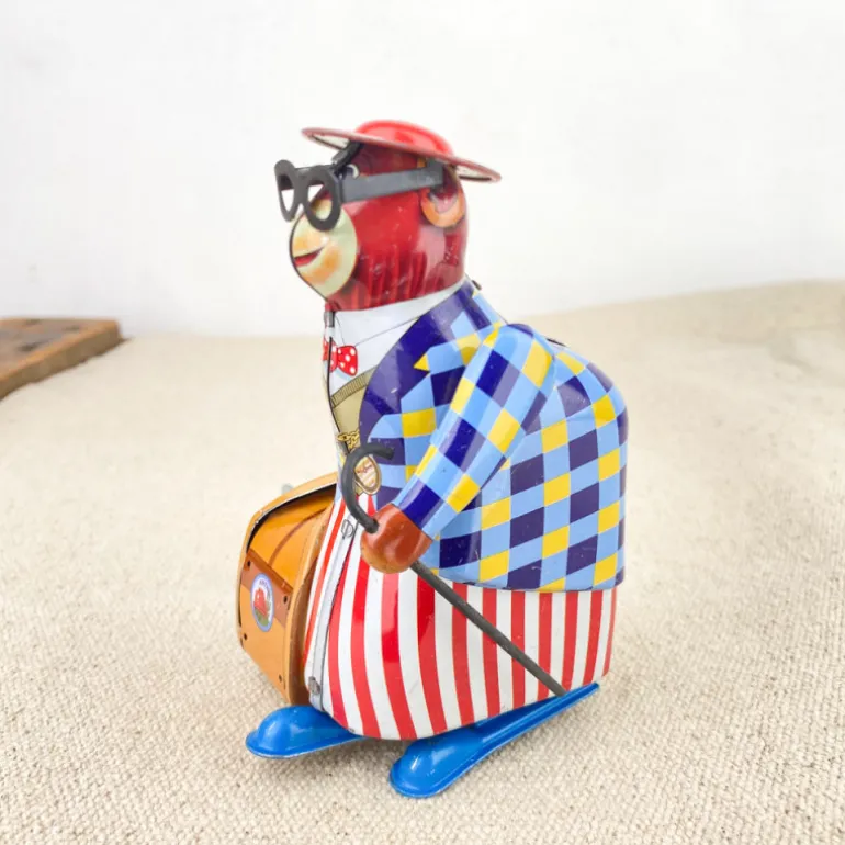 Singe avec valise