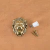Sonnette tête de Lion Laiton PoliSonnette tête de Lion Laiton Poli