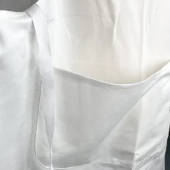 Tablier en coton blanc Maison Empereur