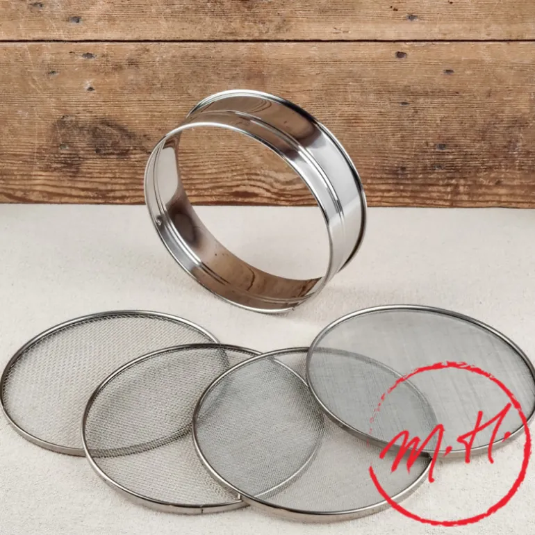 Tamis inox 4 mailles interchangeables De Buyer