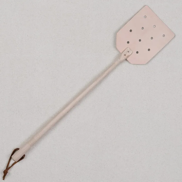 Tapette à mouches en cuir