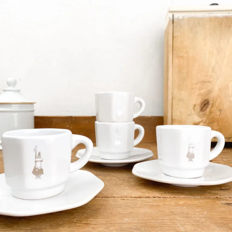 4 tasses à expresso Bialetti