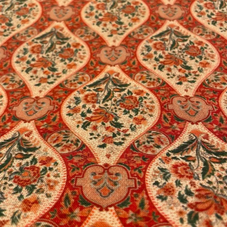 Tissu au mètre "Indienne Pondichéri"