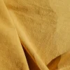 Tissu au mètre lin jaune safran