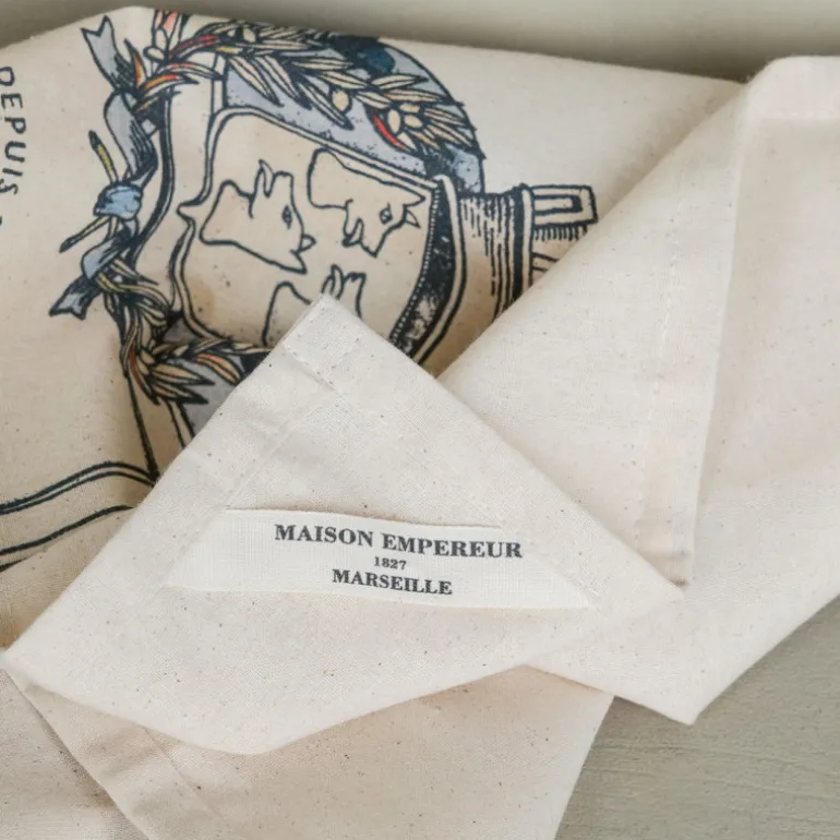 Torchon blason Maison Empereur