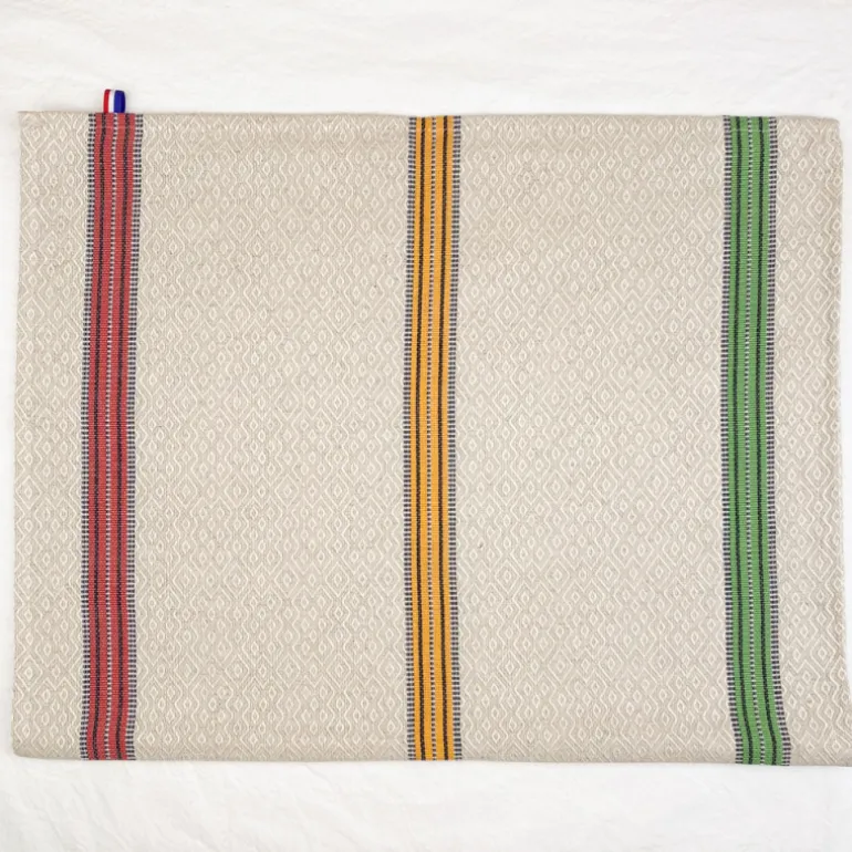 Torchon traditionnel basque 3 bandes