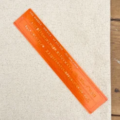 Trace-lettre Norme ISO droit lettres de 5 mm