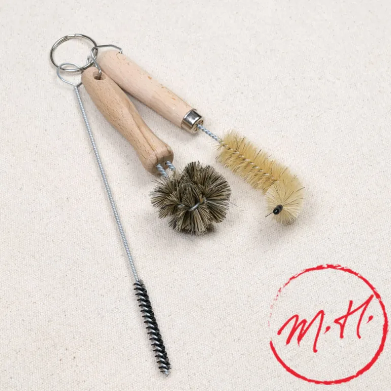 Trio brosses à lavabo