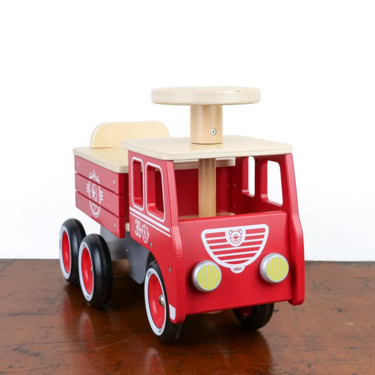 Trotteur camion de pompier pour enfant