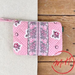 Trousse de maquillage rose Souleiado