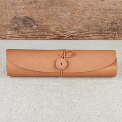 Étui en cuir 8 couteaux Opinel