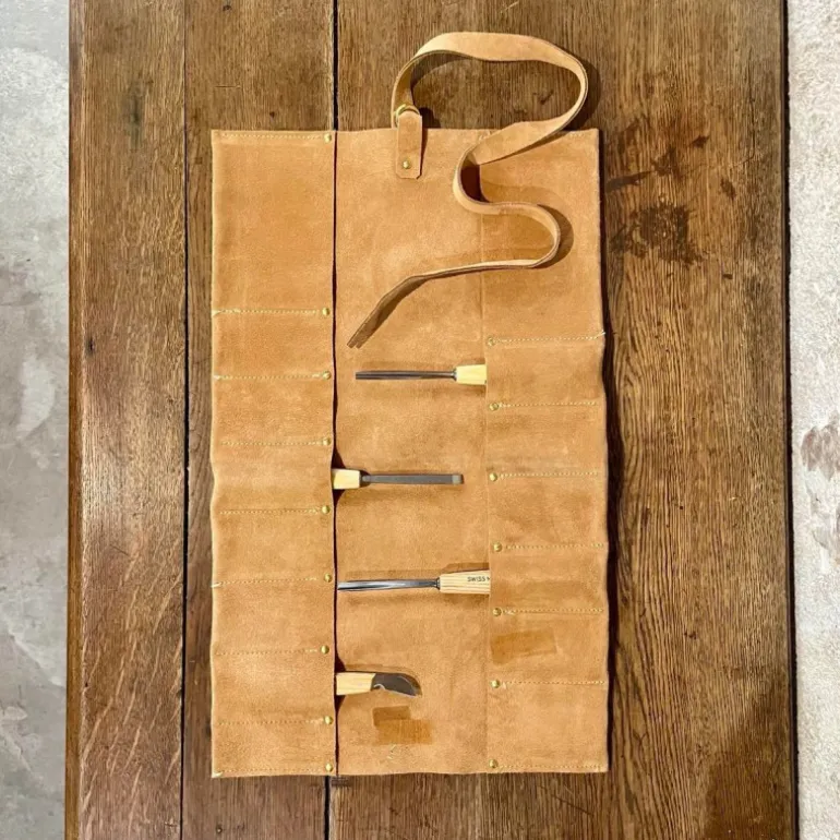 Étui en cuir 12 outils