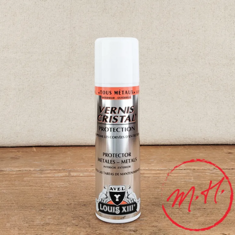 Vernis cristal métaux brillant aérosol