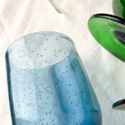 Verre à pied soufflé