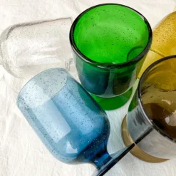 Verre à pied soufflé