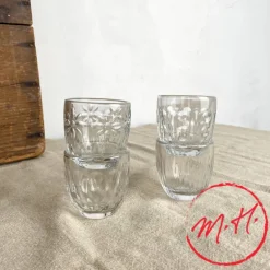 4 verres à café