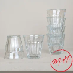 6 verres Duralex Picardie - transparent