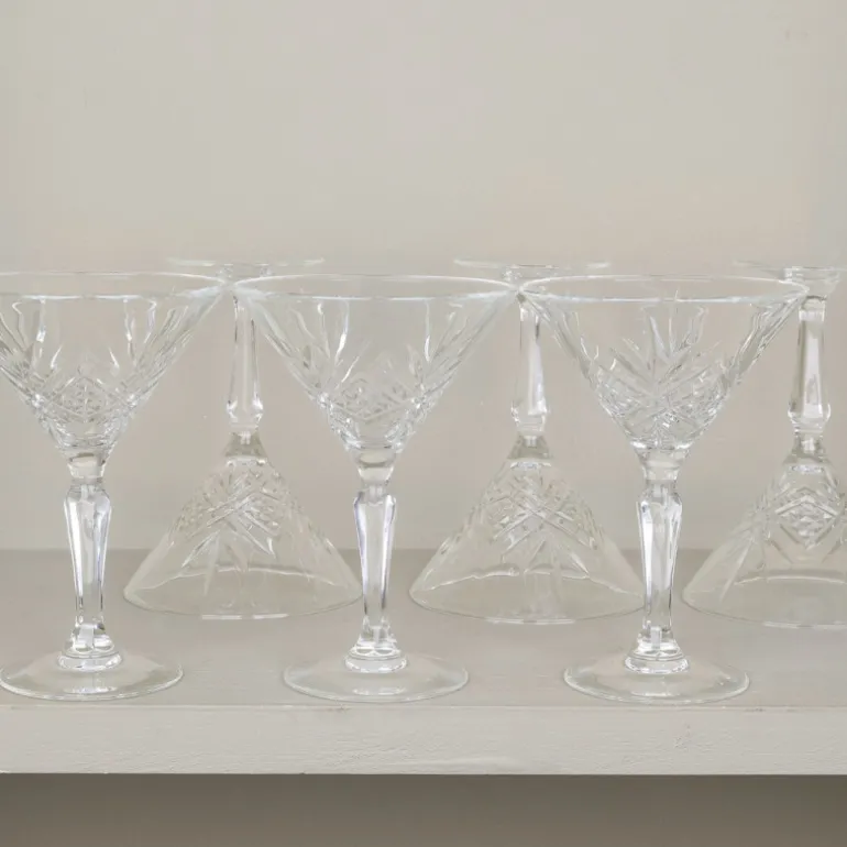 6 verres à Martini