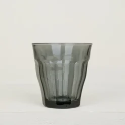 6 verres Picardie 25 cl gris fumé