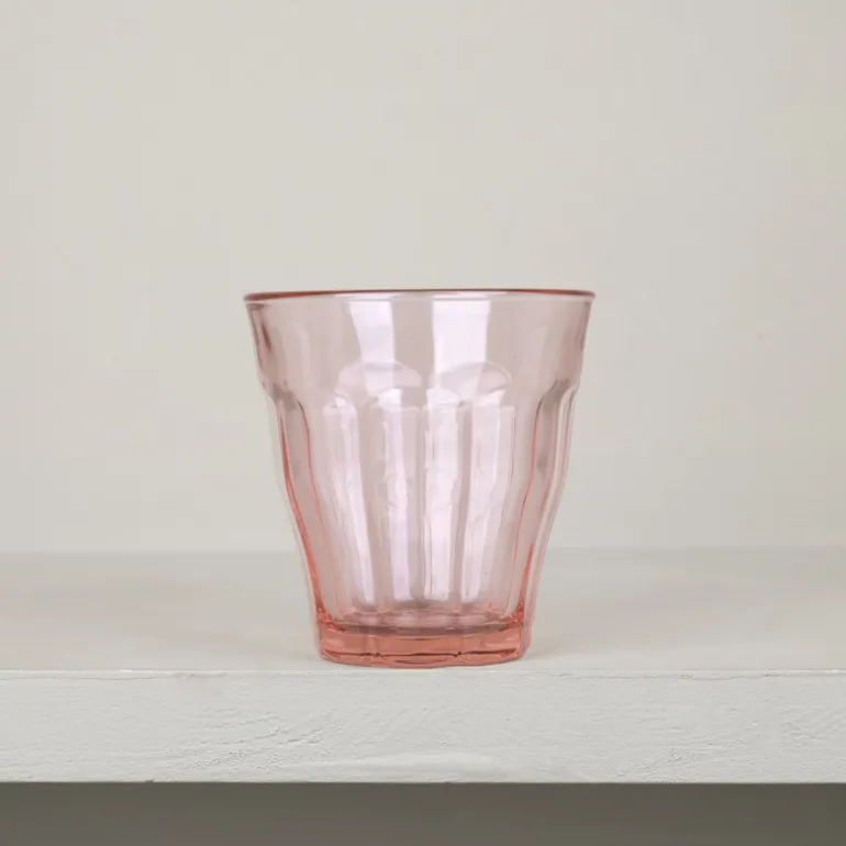 4 verres Picardie Duralex - rose