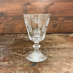 6 verres à vin guillochés Maison Empereur