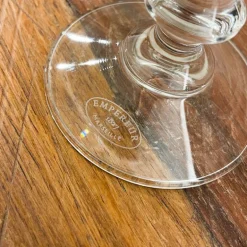 6 verres à vin guillochés Maison Empereur