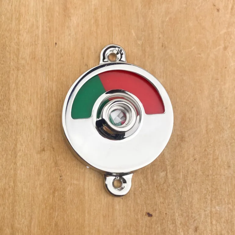 Verrou WC indicateur vert/rouge