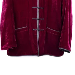 Veste en velours de soie