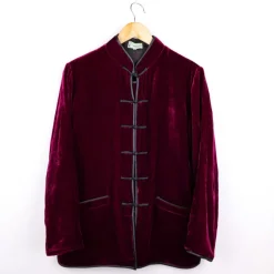 Veste en velours de soie
