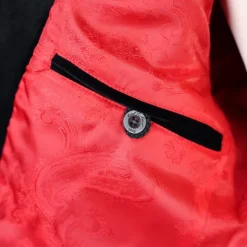 Veste Gardian Femme Velours Noir