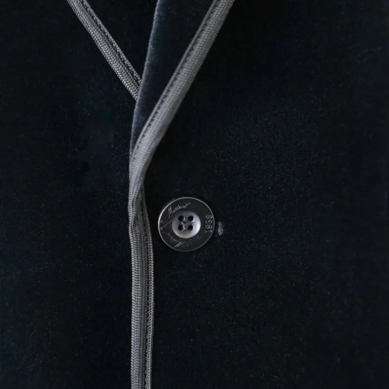 Veste Gardian Femme Velours Noir