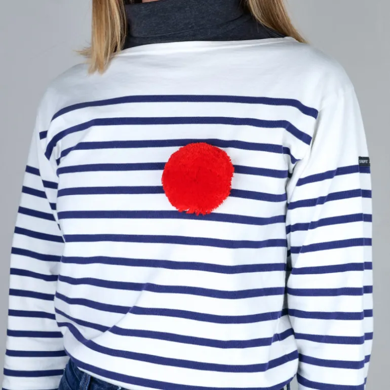 Véritable pompon rouge de marin
